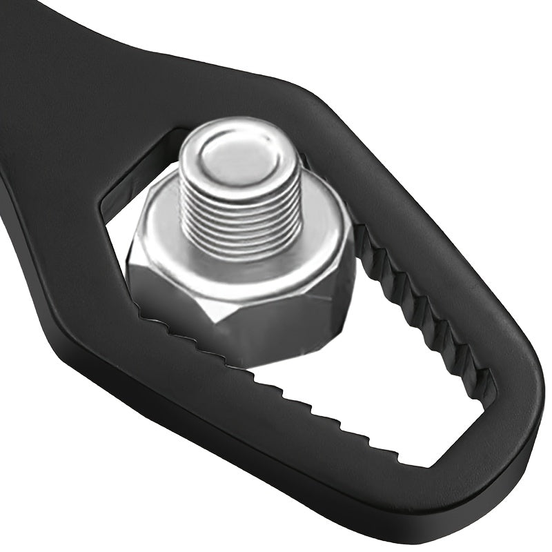 1pc Clé Universelle Double-Embout – Auto-serrage 8-24 mm, Clé à Douille & Tournevis Torx Réglable