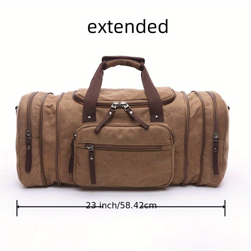 sac / valise Casual Vintage Large Capacity Canvas Travel Bag