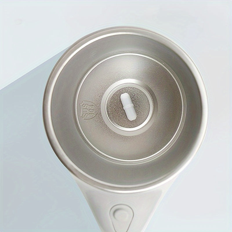 Tasse électrique auto-mélangeuse, tasse à café à agitation magnétique automatique, rechargeable par USB, réutilisable, rotative pour la maison, le bureau ou les voyages, en acier inoxydable.
