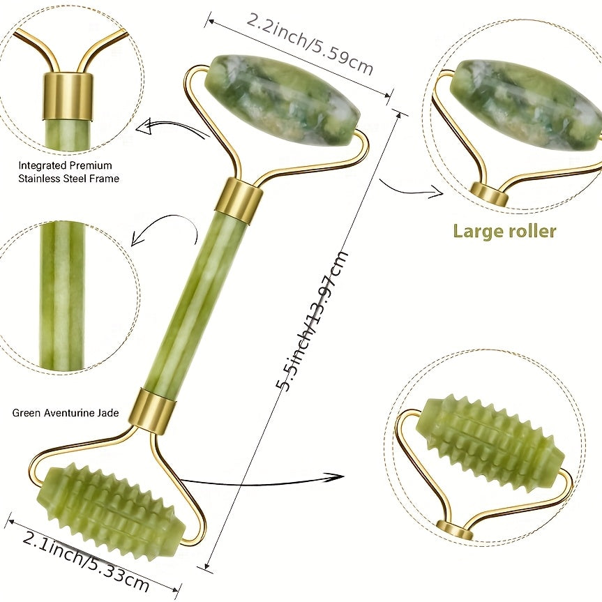 Roller Facial + Planche Gua Sha