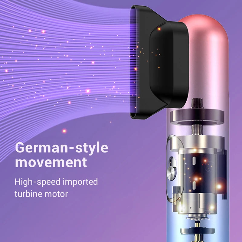 Sèche-cheveux professionnel sans fils, séchage rapide et silencieux, diffuseur privé ionique, pour salon de coiffure à domicile, offre spéciale 2025