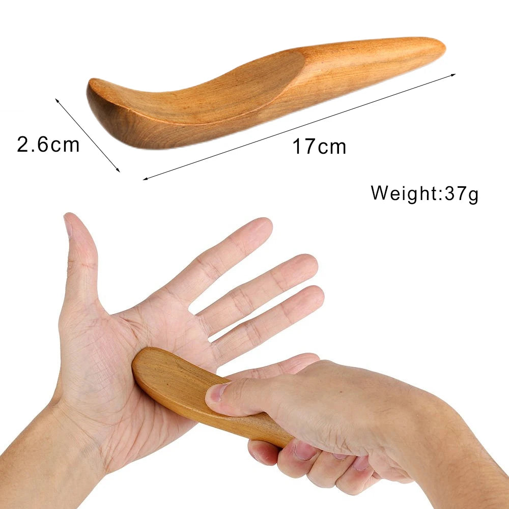 Outils de massage Wood Therapy Gua Sha
