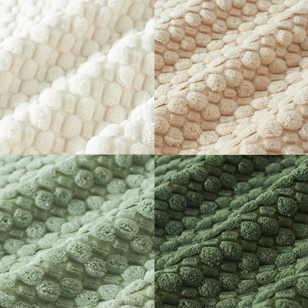 Housse de coussin moderne de style bohème doux à double face
