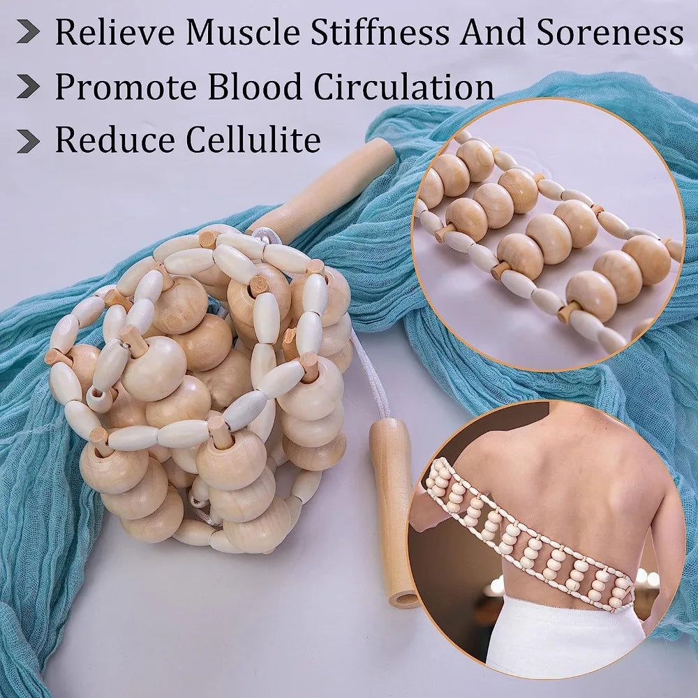 Outils de massage Wood Therapy Gua Sha