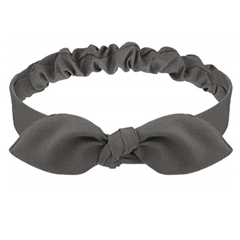 Bandeaux Boho pour femmes au style vintage, en tissu doux avec motifs unis ou imprimés