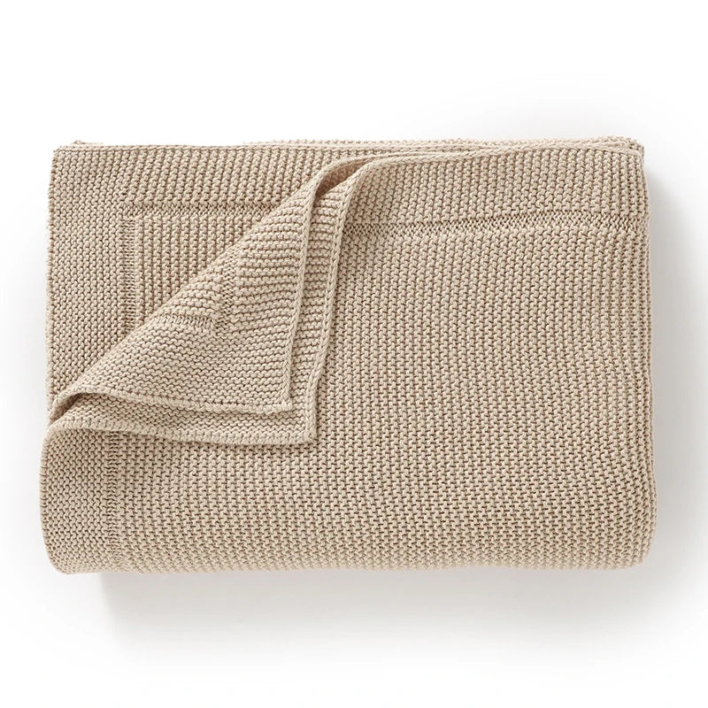 Couverture Bébé en Coton – Multifonction, 4 Saisons, 100×80 cm – Nid d’Ange, Plaid, Swaddle ou Tapis d’Éveil – Garçon & Fille