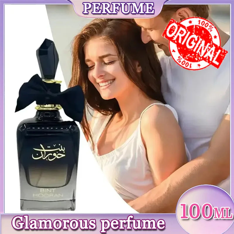 100ml Arabic Perfume Elegant Bow Tie Woody Oriental Fragrance Lady Perfumes Birthday Gift Lasting Fragrance Femme Parfum