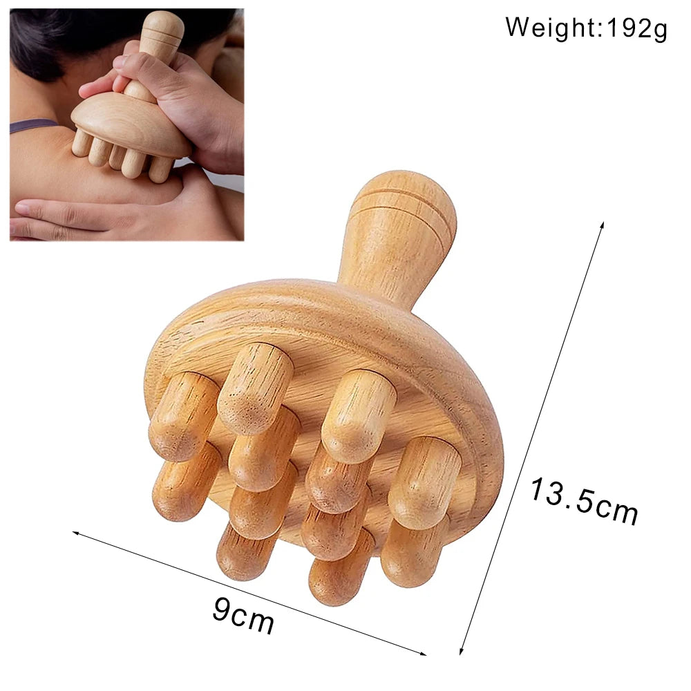 Outils de massage Wood Therapy Gua Sha