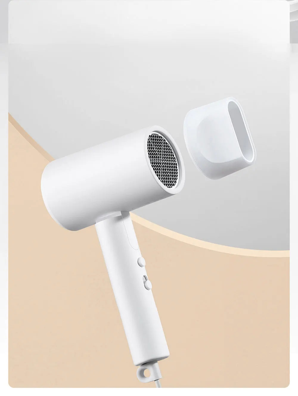 Xiaomi Mijia Sèche-cheveux portable à anions H101, séchage rapide, professionnel, pliable, 1600 W, 50 millions de rayons négatifs, pour la maison et les voyages