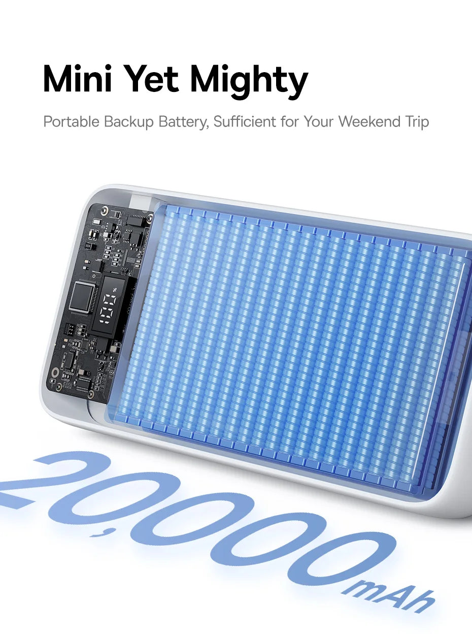 Batterie externe ASEUS Power Bank 20 000 mAh PD 22,5 W à charge rapide pour téléphone Xiaomi Poco iPhone Samsung iPad