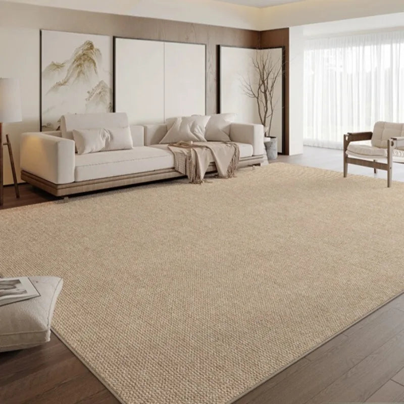 Tapis de grande taille pour salon au style nordique