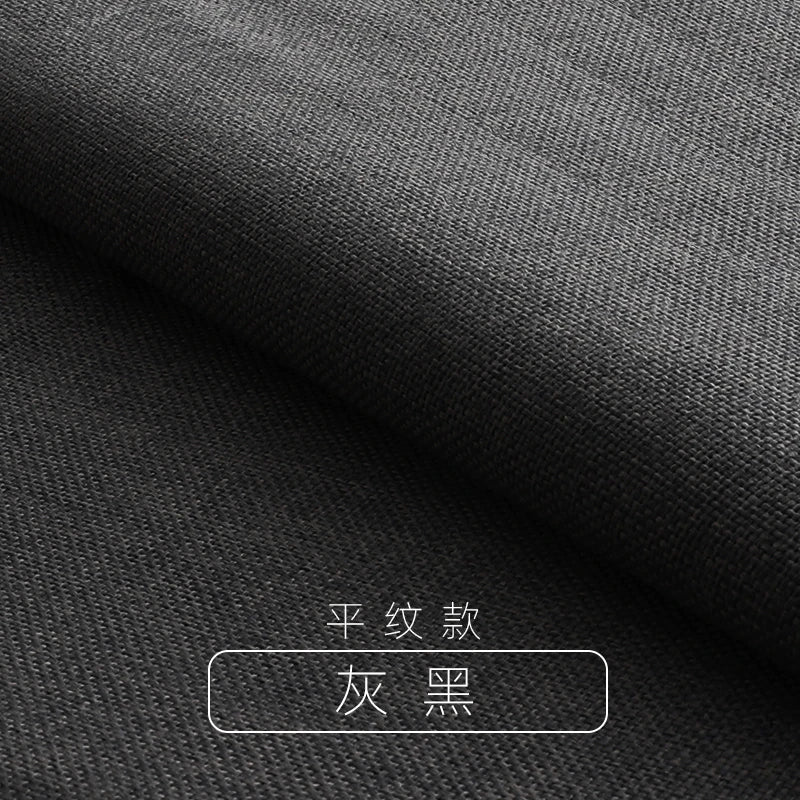 Tissus épais en coton et lin au mètre pour ameublement, taie d'oreiller, nappe, tabouret, coussin, couture, housse de canapé, tissu uni