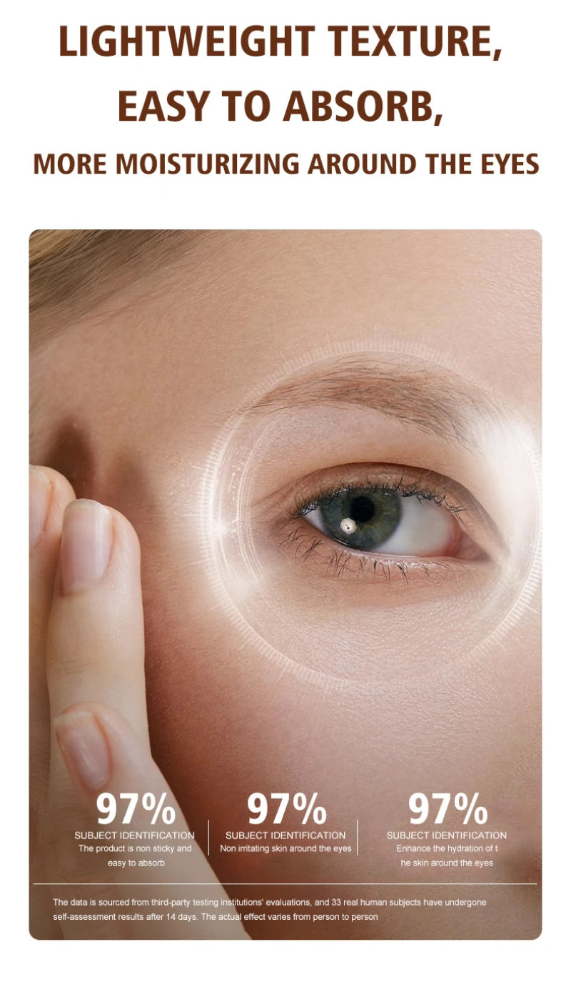 Stick Crème Contour des Yeux à la Caféine – Anti-Poches, Anti-Cernes, Hydratant et Éclaircissant – Regard Frais et Défini