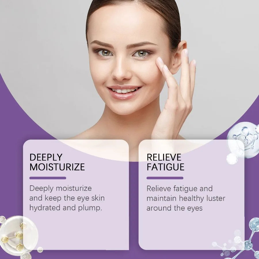 soin et essence pour les yeux Hoygi hydrate et réduit en douceur les ridules autour des yeux
