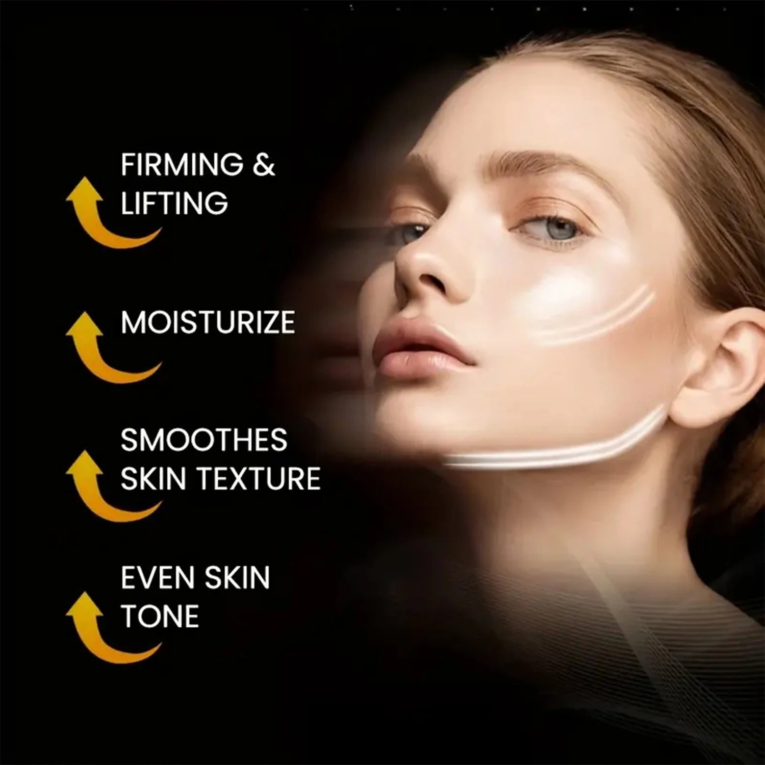 Crème Visage Lifting Instantané au Venin d’Abeille – Raffermit, Lisse et Tonifie la Peau – Sans Alcool – Contient de l’Acide Hyaluronique – Pour Tous Types de Peau