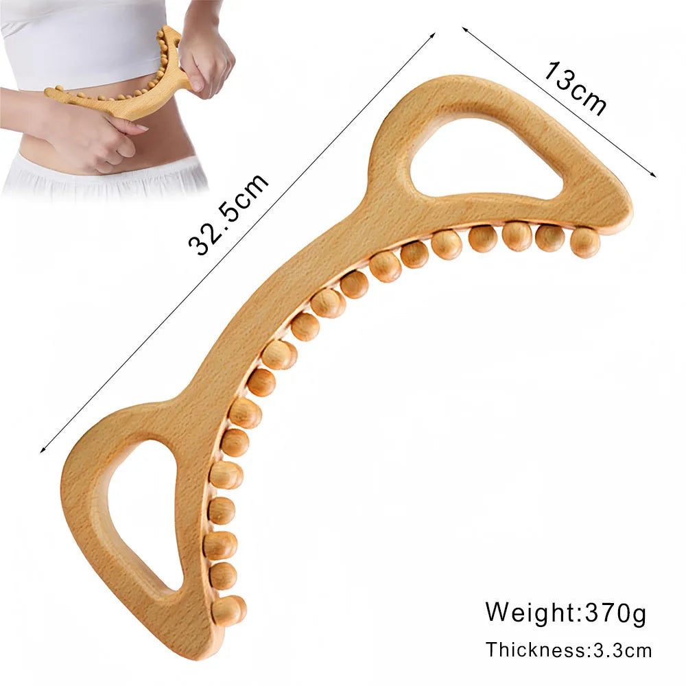 Outils de massage Wood Therapy Gua Sha