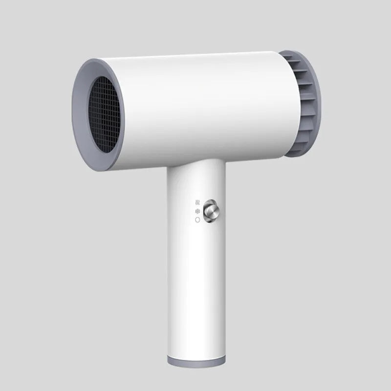 Sèche-cheveux portable sans fil rechargeable pour voyage et extérieur avec air chaud et froid. Batterie au lithium 2600 mAh et flux d'air puissant.