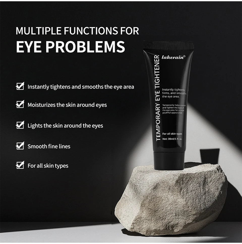 Crème Instantanée Contour des Yeux – Raffermissante, Anti-Rides, Anti-Poches et Anti-Cernes – Lifting, Hydratation et Soin Nourrissant – Crème de Massage pour les Yeux