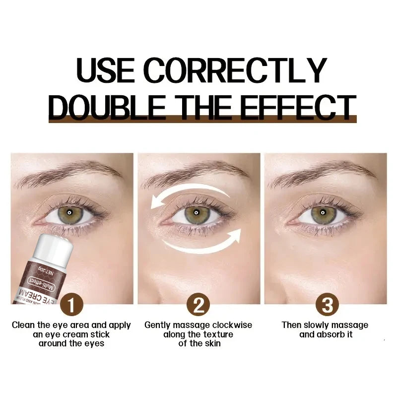 Crème Contour des Yeux au Venin d’Abeille et Caféine – Nourrit et Raffermit Profondément – Avec Aloe Vera et Avocat – Sans Alcool – 20g – Tous Types de Peau