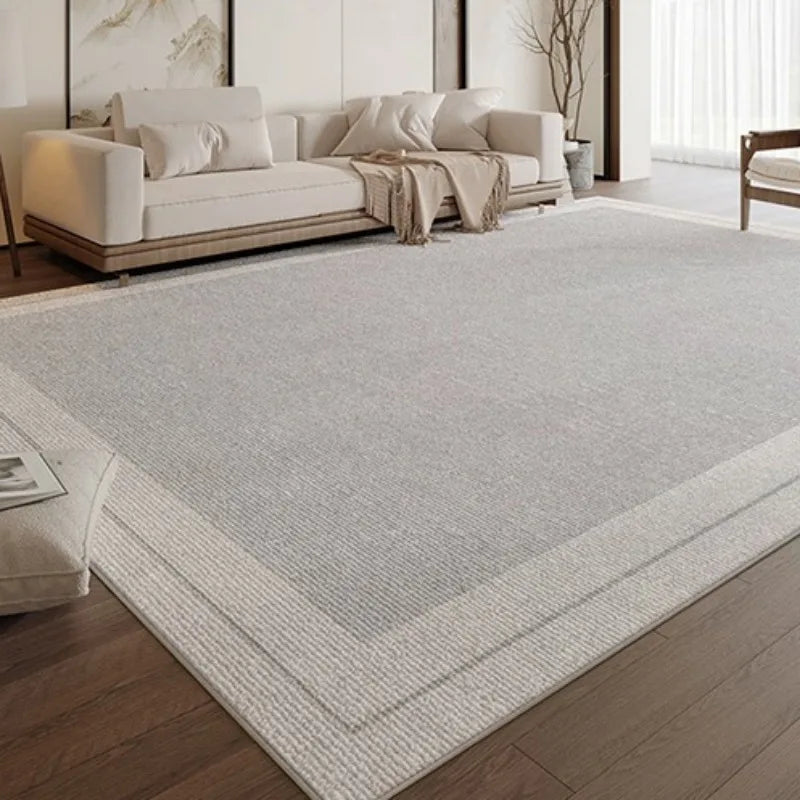 Tapis de grande taille pour salon au style nordique