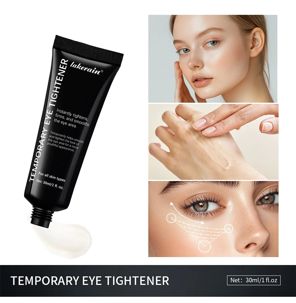 Crème Instantanée Contour des Yeux – Raffermissante, Anti-Rides, Anti-Poches et Anti-Cernes – Lifting, Hydratation et Soin Nourrissant – Crème de Massage pour les Yeux