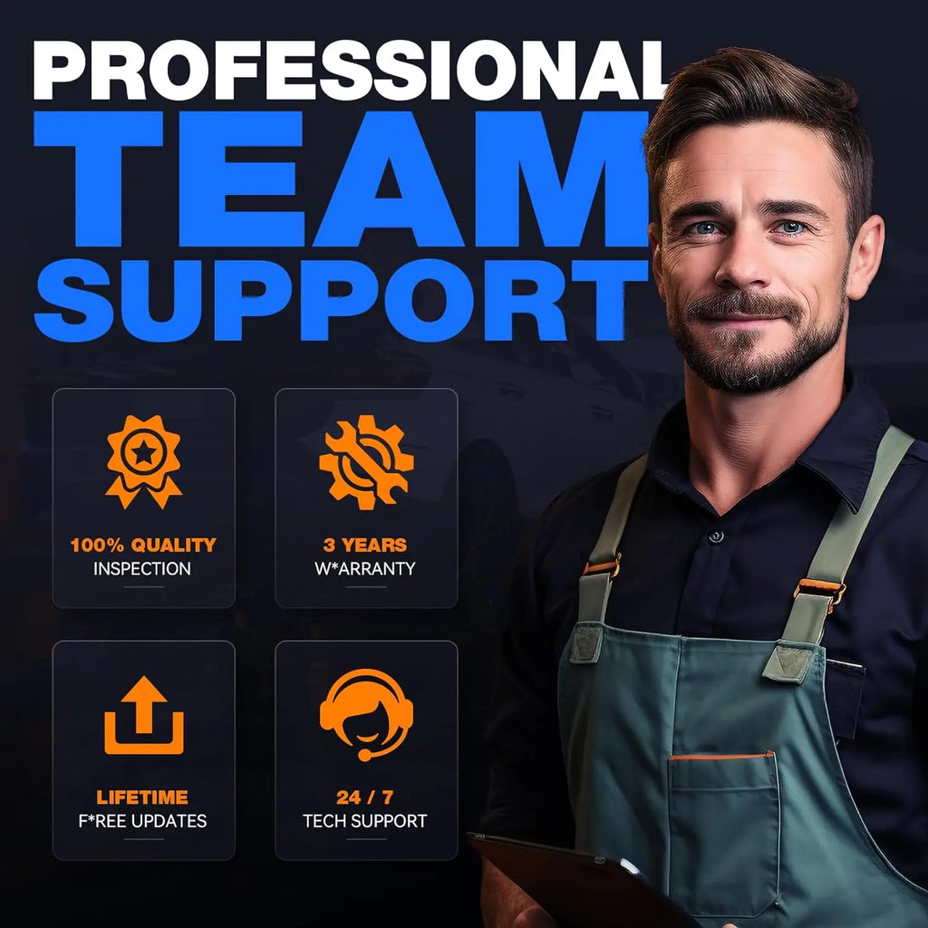 Outil de diagnostic VDIAGTOOL VD30Pro — Lecteur de codes, scanner OBD2 pour voitures et camions, avec fonctions de réinitialisation, données en temps réel et images figées.