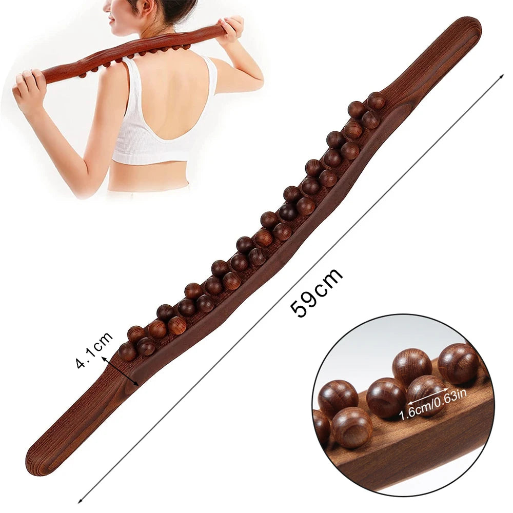 Outils de massage Wood Therapy Gua Sha