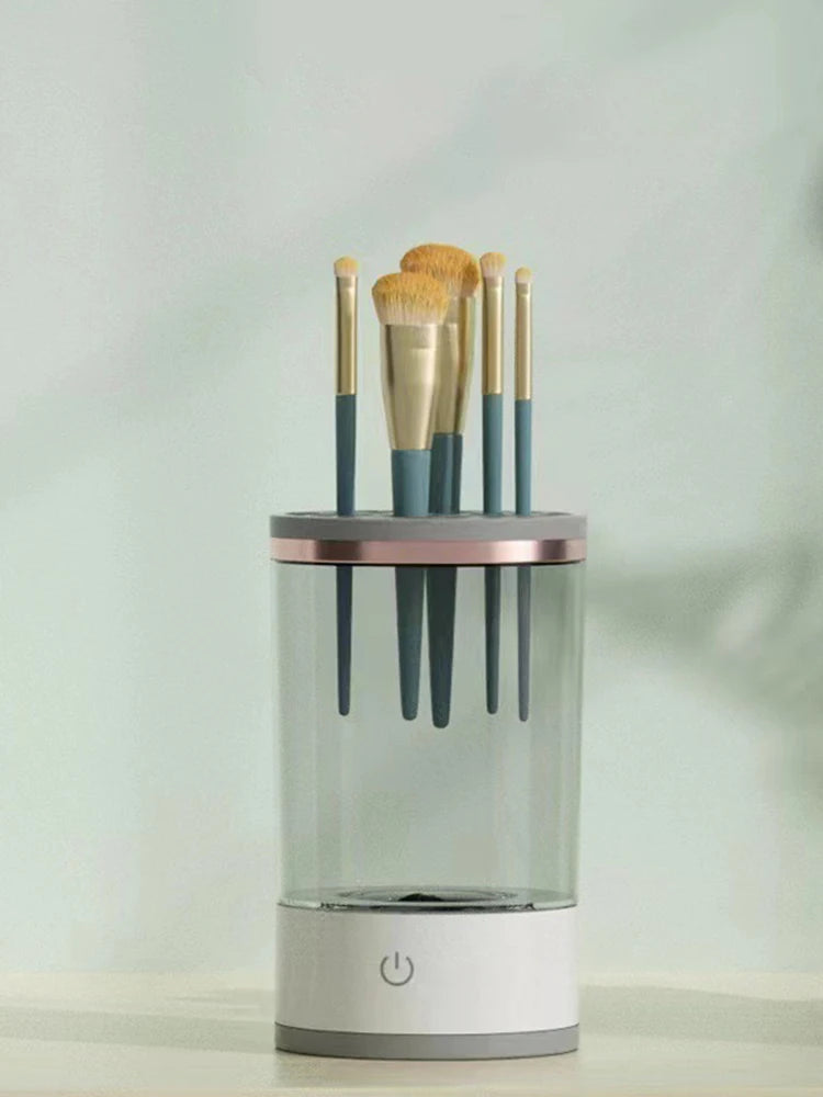 Nettoyeur automatique de pinceaux à maquillage