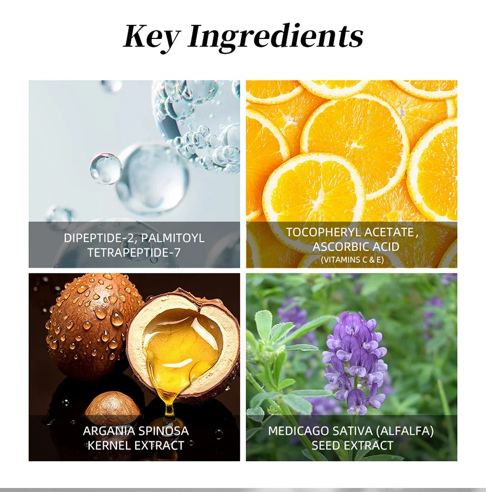 Crème Instantanée Contour des Yeux – Raffermissante, Anti-Rides, Anti-Poches et Anti-Cernes – Lifting, Hydratation et Soin Nourrissant – Crème de Massage pour les Yeux