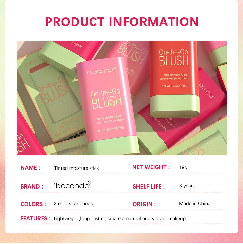 Blush fonctionnel en stick