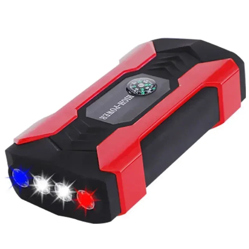 ⚡️ Démarreur de Voiture Portable – Batterie de Secours 98000 mAh, Booster de Démarrage d’Urgence avec Power Bank et Chargeur Auto