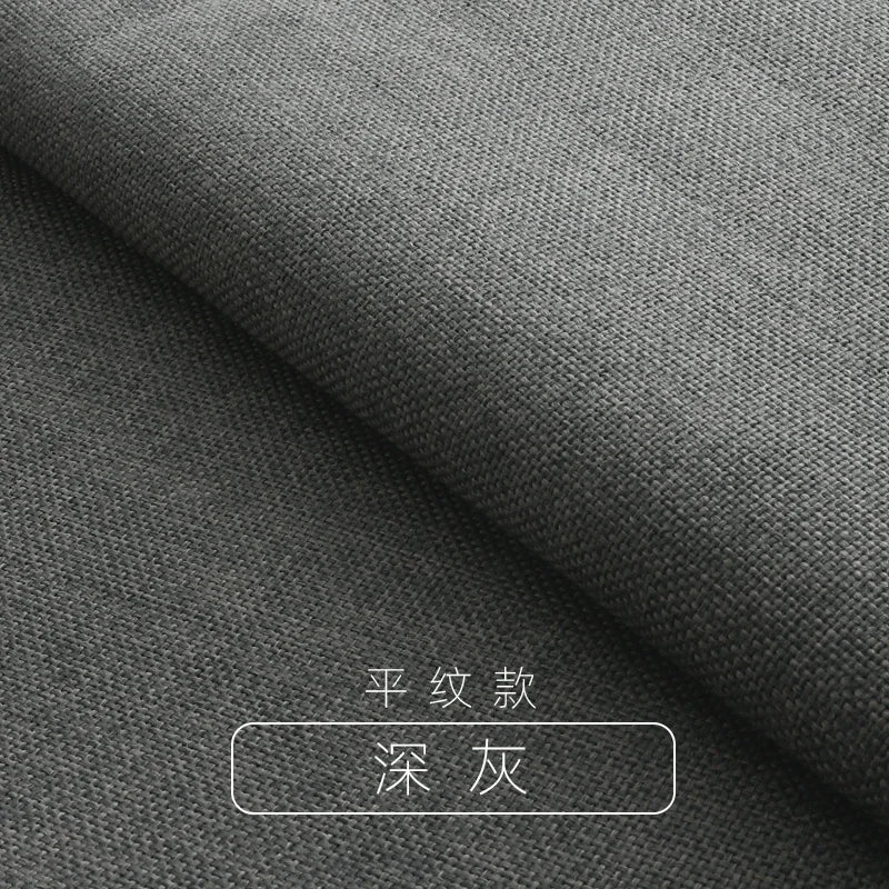 Tissus épais en coton et lin au mètre pour ameublement, taie d'oreiller, nappe, tabouret, coussin, couture, housse de canapé, tissu uni