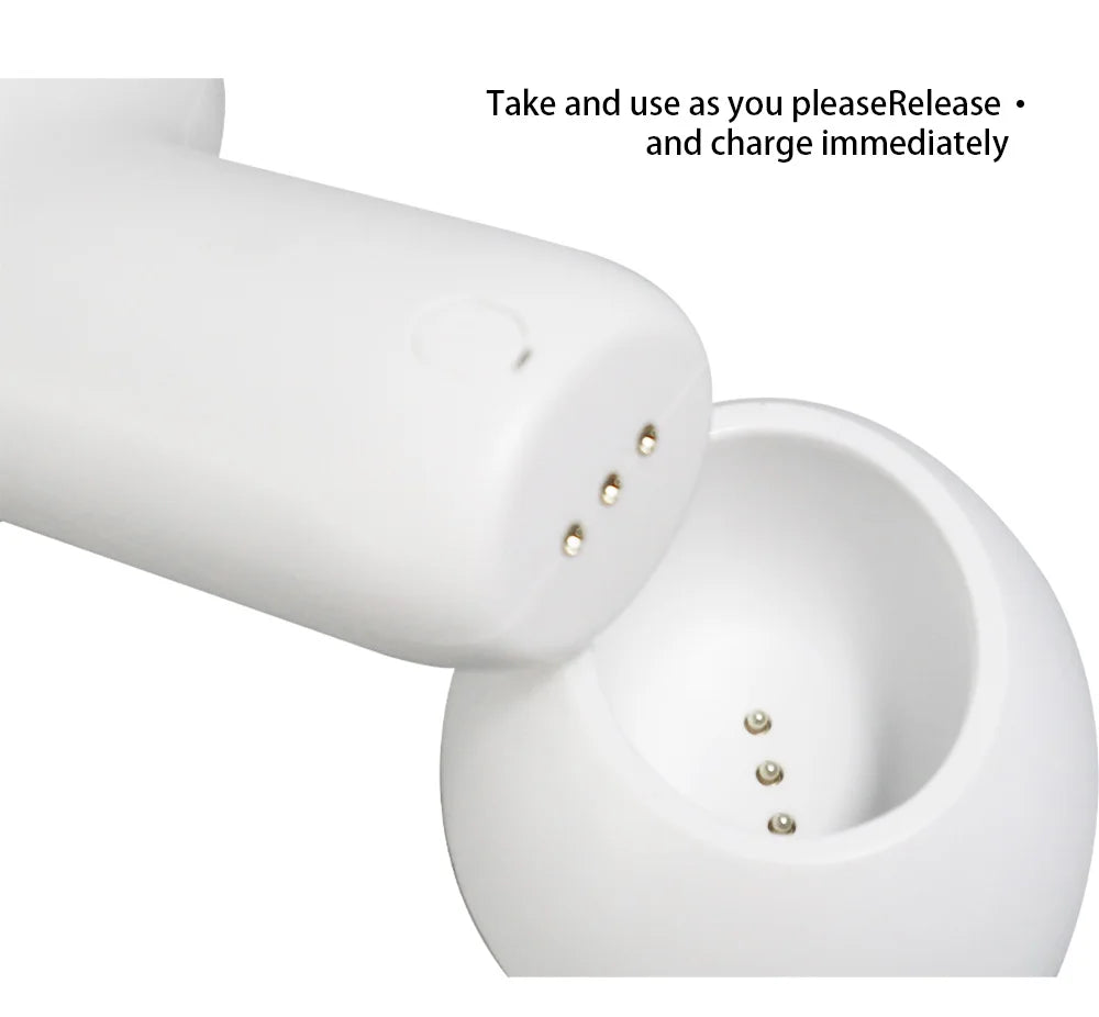 Sèche-cheveux sans fil pour enfants, petit diffuseur universel 60 W, silencieux, température constante, pour cheveux et fesses