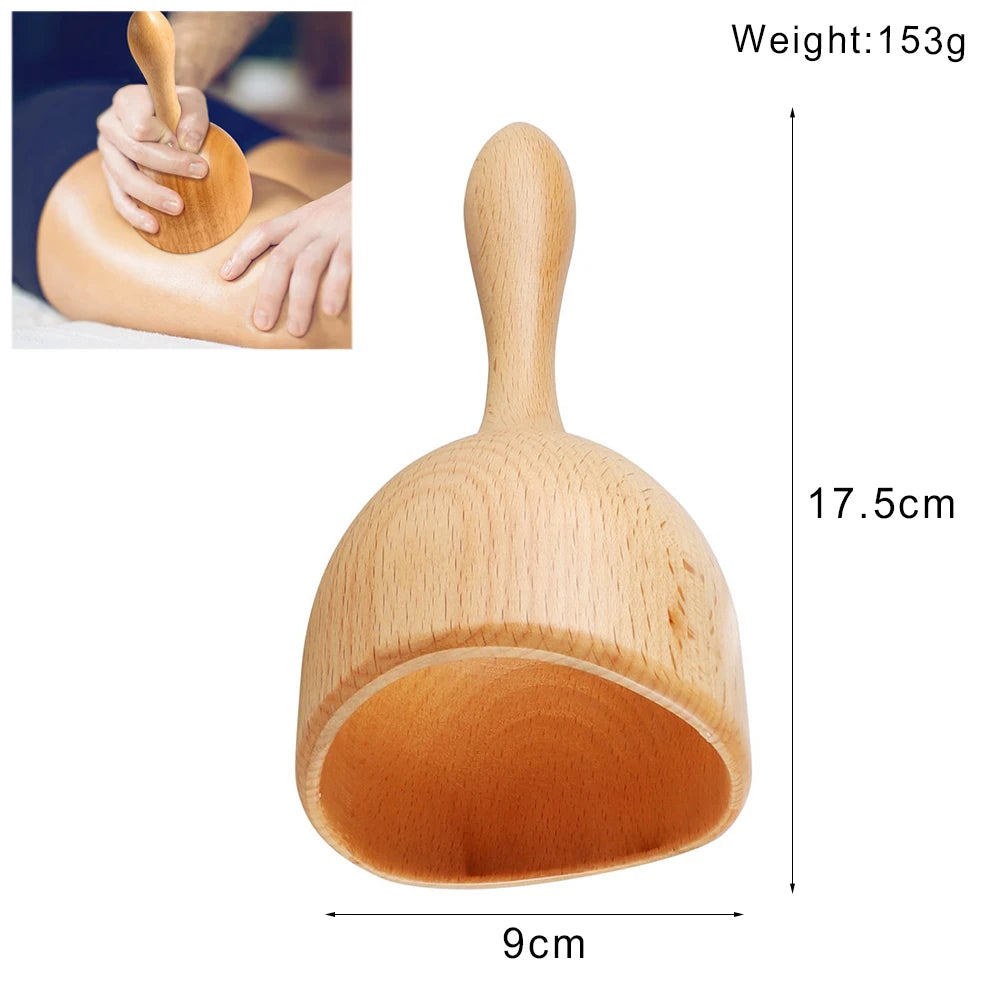 Outils de massage Wood Therapy Gua Sha