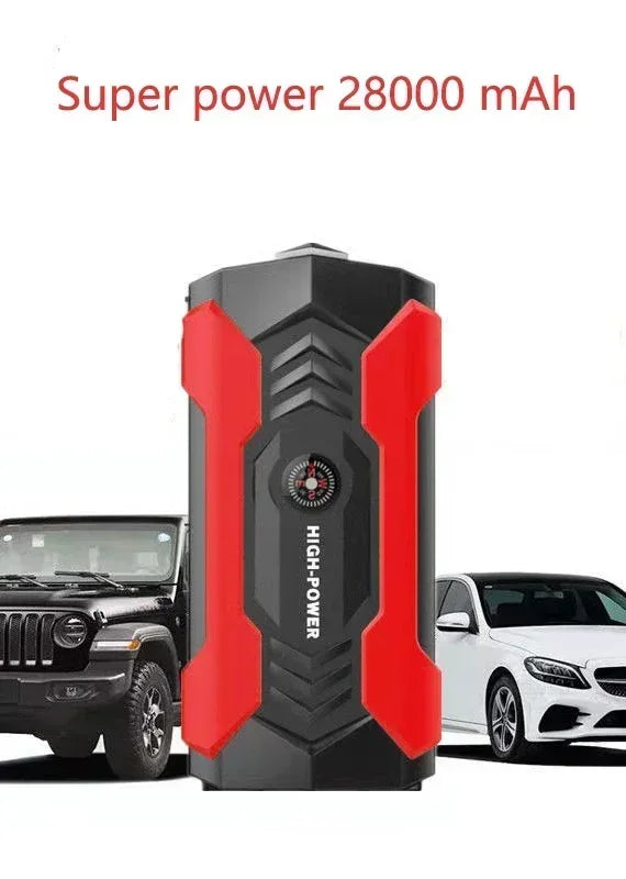 ⚡️ Démarreur de Voiture Portable – Batterie de Secours 98000 mAh, Booster de Démarrage d’Urgence avec Power Bank et Chargeur Auto