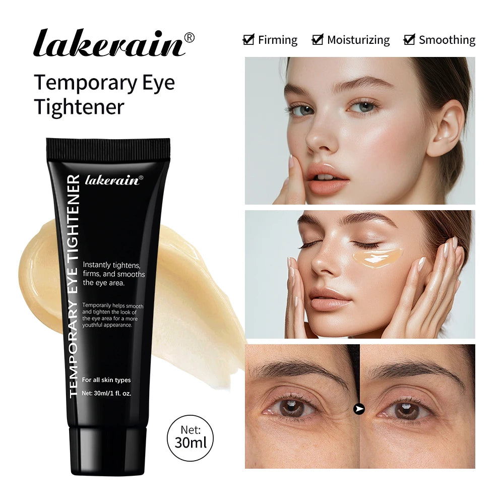 Crème Instantanée Contour des Yeux – Raffermissante, Anti-Rides, Anti-Poches et Anti-Cernes – Lifting, Hydratation et Soin Nourrissant – Crème de Massage pour les Yeux