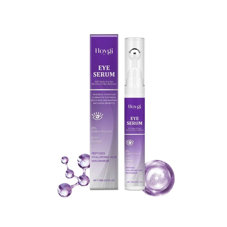 soin et essence pour les yeux Hoygi hydrate et réduit en douceur les ridules autour des yeux