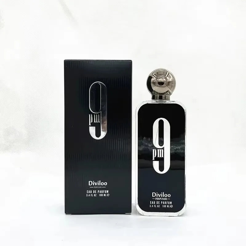 Parfum 9PM 9AM – Eau de parfum 100 ml / 3.4 oz – Fragrance légère et durable pour homme et femme – Parfum mixte, séduisant et élégant – Idée cadeau