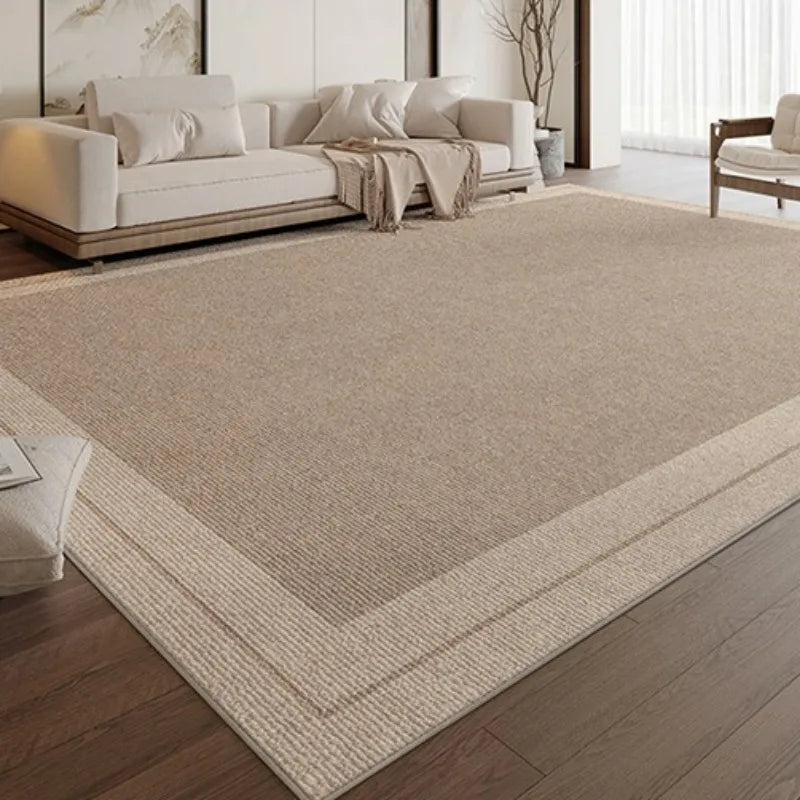 Tapis de grande taille pour salon au style nordique
