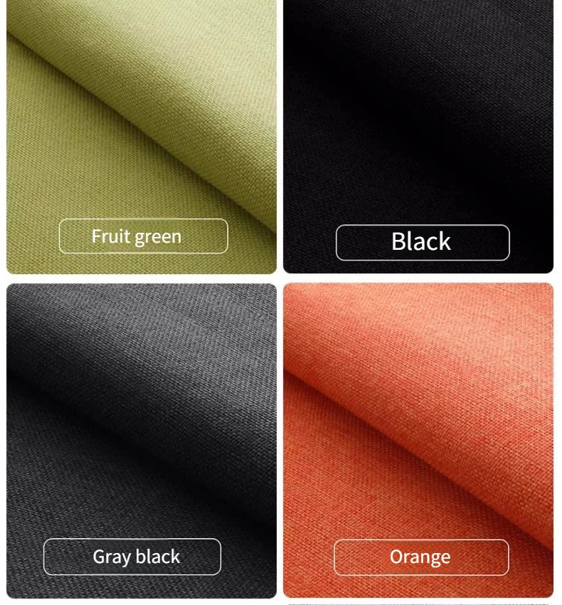 Tissus épais en coton et lin au mètre pour ameublement, taie d'oreiller, nappe, tabouret, coussin, couture, housse de canapé, tissu uni