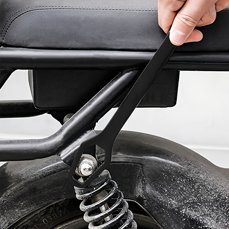 1pc Clé Universelle Double-Embout – Auto-serrage 8-24 mm, Clé à Douille & Tournevis Torx Réglable