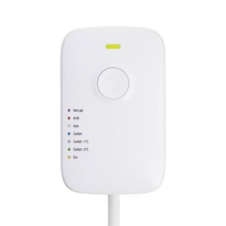 Thermostat connecté fil pilote Powernity pour radiateur électrique
